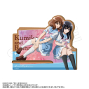 【グッズ-スタンドポップ】『最終楽章 響け!ユーフォニアム』 木製スマホスタンド D 久美子&麗奈(夏制服)【再販】の画像