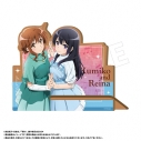 【グッズ-スタンドポップ】『最終楽章 響け!ユーフォニアム』 木製スマホスタンド E 久美子&麗奈(演奏会スタイル)【再販】の画像