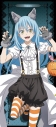 【グッズ-タオル】転生したらスライムだった件 描き下ろしスポーツタオル (リムル/ハロウィン)【再販】の画像