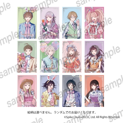 【グッズ-カード】ダンガンロンパシリーズ 箔押しクリアカード【まねきねこコラボ】