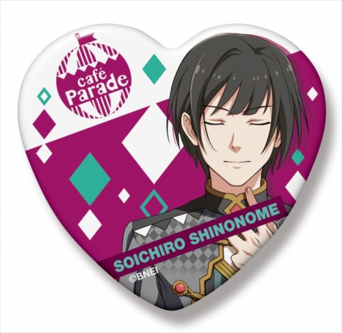 グッズ-バッチ】アイドルマスターSideM ハート缶バッジ 東雲荘一郎 