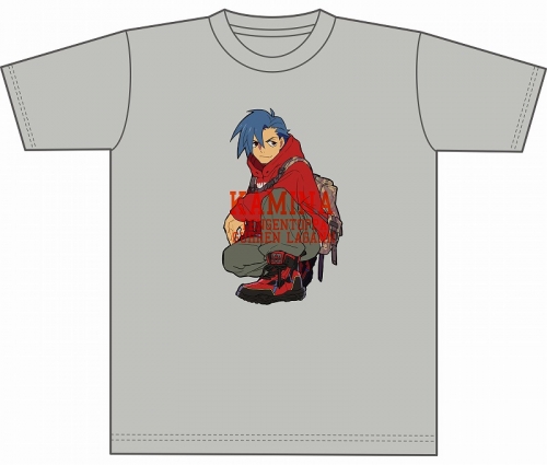 グッズ Tシャツ 天元突破グレンラガン Tシャツ カミナ 15th Anniversary Only Shop アニメイト グッズ Tシャツ 天元突破グレンラガン Tシャツ カミナ 15th Anniversary Only Shop アニメイト