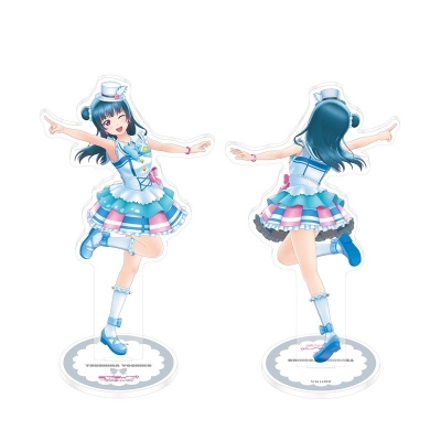 【グッズ-スタンドポップ】ラブライブ!サンシャイン!! 両面アクリルスタンド「君のこころは輝いてるかい?」 津島善子【再販】