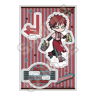 【グッズ-スタンドポップ】NARUTO -ナルト- 疾風伝 アメリカンダイナー アクリルスタンドJr. 我愛羅【再販】