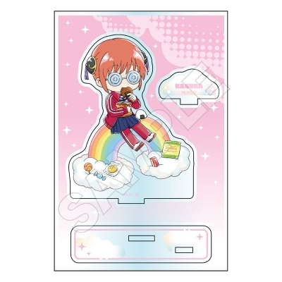 【グッズ-スタンドポップ】3年Z組銀八先生 虹 アクリルスタンドJr. 神楽【再販】