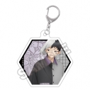 【グッズ-キーホルダー】Dr.STONE Monotone Street ダイカットアクリルキーチェーン あさぎりゲン【再販】の画像