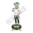 【グッズ-スタンドポップ】Dr.STONE バーベキュー アクリルスタンド 石神千空【再販】の画像