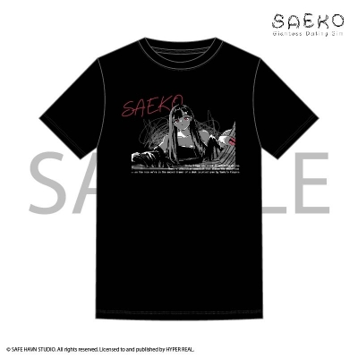 【グッズ-Tシャツ】SAEKO: Giantess Dating Sim 冴子ビジュアルTシャツ(L)
