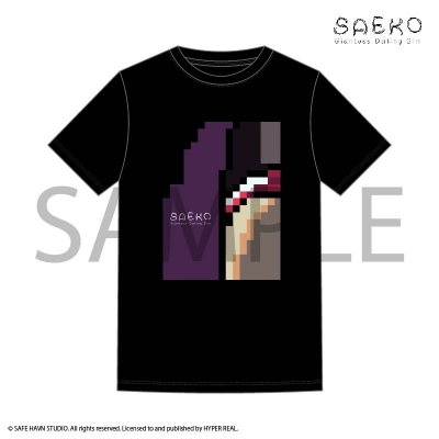 【グッズ-Tシャツ】SAEKO: Giantess Dating Sim グラフィックTシャツ(S)