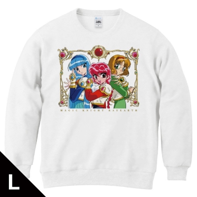 【グッズ-Tシャツ】魔法騎士レイアース スウェット 光&海&風 Lサイズ【再販】
