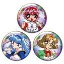 【グッズ-バッチ】魔法騎士レイアース ホログラム缶バッジ3個セット 光&海&風 vol.2【再販】の画像