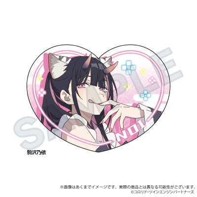 【グッズ-置きもの】超かぐや姫! ダイカットクリアプレート 駒沢乃依【再販】