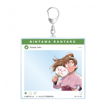 グッズ-キーホルダー】忍たま乱太郎 描き下ろしイラスト 善法寺伊作 忍たま乱太郎 六年生 善法寺伊作 アクリルキーホルダー 四年生頂上決戦