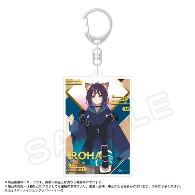 【グッズ-キーホルダー】『超かぐや姫!』 スクエアキーホルダー B 彩葉【再販】