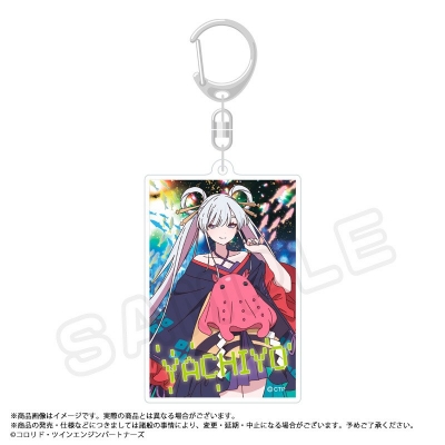 【グッズ-キーホルダー】『超かぐや姫!』 スクエアキーホルダー C ヤチヨ【再販】