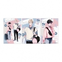 【グッズ-ブロマイド】ナカまであいして 百瀬あん先生 描き下ろし 常盤&楪 トラベルver. ブロマイド3枚セット【再販】の画像