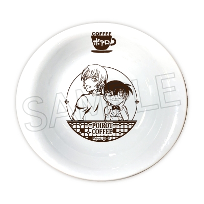 【グッズ-皿】名探偵コナン 喫茶ポアロシリーズ パスタ・カレー皿 B コナン&安室【再販】