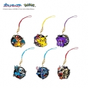 【グッズ-ストラップ】ポケットモンスター 切り絵シリーズ アクリル根付 B【再販】の画像