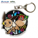 【グッズ-キーホルダー】ポケットモンスター 切り絵シリーズ アクリルキーホルダー イーブイB【再販】の画像
