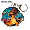 【グッズ-キーホルダー】ポケットモンスター 切り絵シリーズ アクリルキーホルダー リザードン【再販】の画像