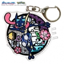 【グッズ-キーホルダー】ポケットモンスター 切り絵シリーズ アクリルキーホルダー ゲッコウガ【再販】の画像