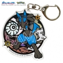 【グッズ-キーホルダー】ポケットモンスター 切り絵シリーズ アクリルキーホルダー ルカリオ【再販】の画像
