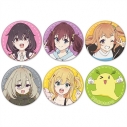 【グッズ-バッチ】TVアニメ『日々は過ぎれど飯うまし』 缶バッジ6個セット まこ&くれあ&しのん&つつじ&なな&モコ太郎【再販】の画像