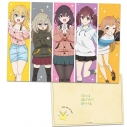 【グッズ-クリアファイル】TVアニメ『日々は過ぎれど飯うまし』 クリアファイル まこ&くれあ&しのん&つつじ&なな【再販】の画像