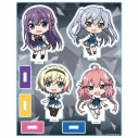 【グッズ-スタンドポップ】TVアニメ『グリザイア:ファントムトリガー』 アクリルキャラスタンド レナ&トーカ&クリス&ムラサキ デフォルメキャラ【再販】の画像