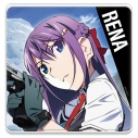 【グッズ-コースター】TVアニメ『グリザイア:ファントムトリガー』 アクリルコースター(スタンド付) レナ【再販】の画像