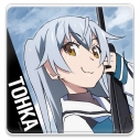 【グッズ-コースター】TVアニメ『グリザイア:ファントムトリガー』 アクリルコースター(スタンド付) トーカ【再販】の画像