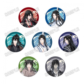 グッズ-バッチ】大河幻想ラジオドラマ「魔道祖師」 描き下ろし缶バッジ 