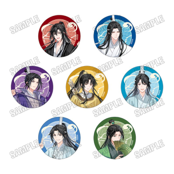 グッズ-バッチ】大河幻想ラジオドラマ「魔道祖師」 描き下ろし缶バッジ 