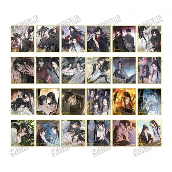 グッズ-色紙】大河幻想ラジオドラマ「魔道祖師」 扉絵箔押しミニ色紙 