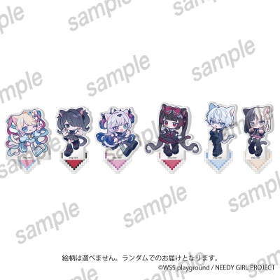 【グッズ-スタンドポップ】アニメ『NEEDY GIRL OVERDOSE』 ミニアクリルスタンド 【まねきねこコラボ】