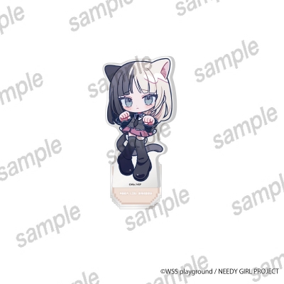 【グッズ-スタンドポップ】アニメ『NEEDY GIRL OVERDOSE』 デフォルメアクリルスタンド かちぇ 【まねきねこコラボ】