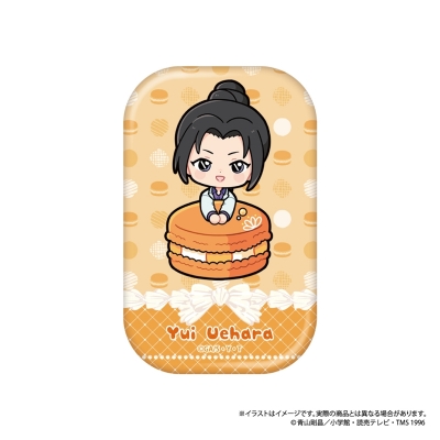 【グッズ-バッチ】名探偵コナン 長方形型缶バッジ 上原由衣SD(マカロンコレクションvol.1)【再販】