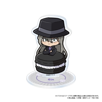 【グッズ-スタンドポップ】名探偵コナン アクリルスタンド ジンSD(マカロンコレクションvol.2)【再販】