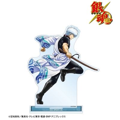 【グッズ-スタンドポップ】銀魂 描き下ろし 坂田銀時 戦う背中ver. 第2弾 BIGアクリルスタンド【再販】
