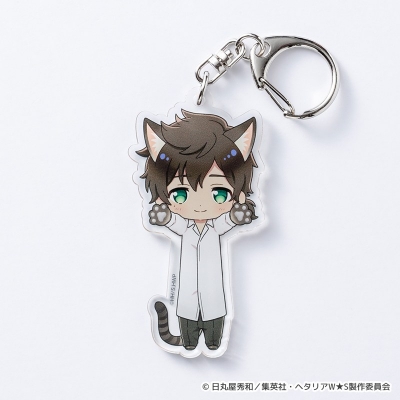 【グッズ-キーホルダー】ヘタリアWorld★Stars のび猫アクリルキーホルダー 第2弾(ポルトガル)【再販】