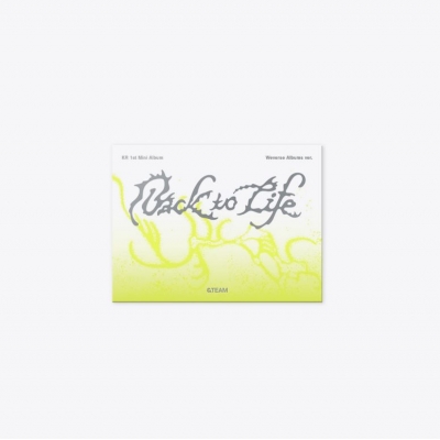【その他(音楽)】音声データ(MP3) &TEAM KR 1st Mini Album 'Back to Life' (Weverse Albums ver.)