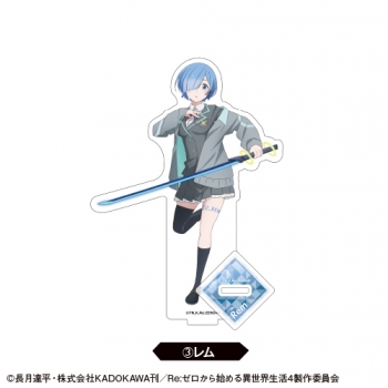 グッズ-スタンドポップ】Re:ゼロから始める異世界生活 アクリル リゼロへータローアクリルスタンドアクスタカラオケの鉄人カラ鉄