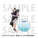 【グッズ-スタンドポップ】TVアニメ「Dr.STONE」 BIGアクリルスタンド あさぎりゲン【アニメイトカフェ】【再販】の画像