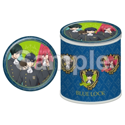 【グッズ-小物入れ】ブルーロック 缶ミラー付き缶ケース BLUE LOCK ACADEMY (潔・千切・凛)【再販】