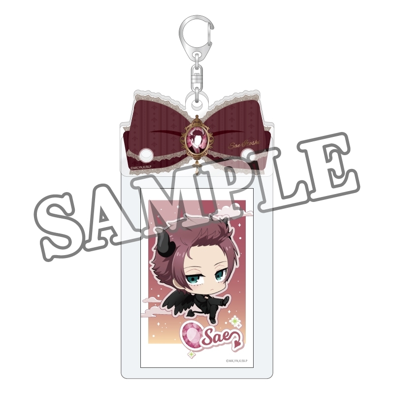 [Good-Card Case] Blue Lock Acrylic Card Case with Photo Card, Seven Mortal Sins Motifs (Itoshiko) [Resale]