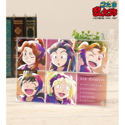 【グッズ-置きもの】忍たま乱太郎 四年生 Ani-Art aqua label 第1弾 A5アクリルパネル【再販】