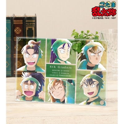 【グッズ-置きもの】忍たま乱太郎 六年生 Ani-Art aqua label 第1弾 A5アクリルパネル【再販】