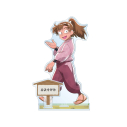 【グッズ-スタンドポップ】忍たま乱太郎 描き下ろし 善法寺伊作 みんなで歩むの段ver. パーツ付きBIGアクリルスタンド【再販】の画像