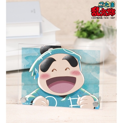 【グッズ-置きもの】忍たま乱太郎 福富しんべヱ Ani-Art aqua label 第2弾 A6アクリルパネル【再販】