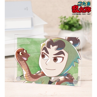 【グッズ-置きもの】忍たま乱太郎 伊賀崎孫兵 Ani-Art aqua label 第2弾 A6アクリルパネル【再販】